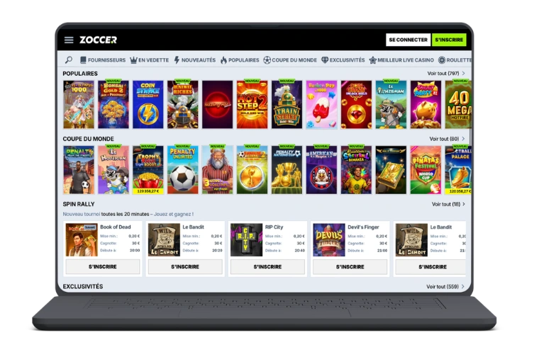 Zoccer Casino official